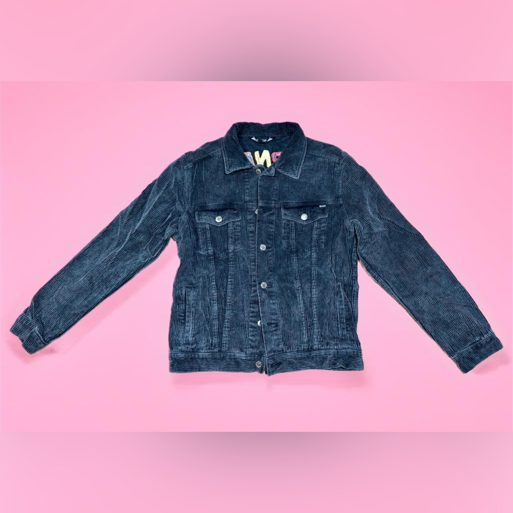 RIPNDIP Prisma Corduroy Jacket, washed black size M